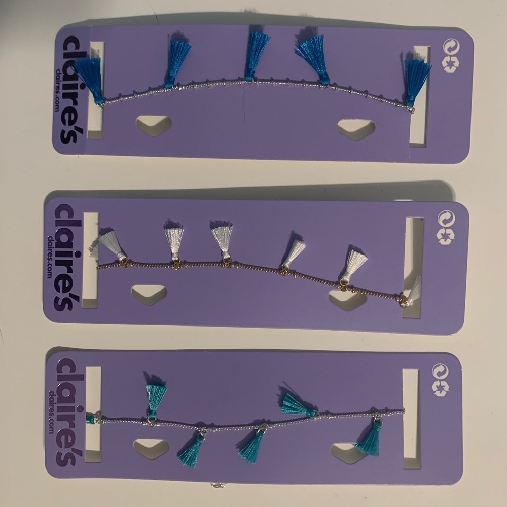 COPY - 3 Pack Claire’s Assorted Tassel Necklaces
